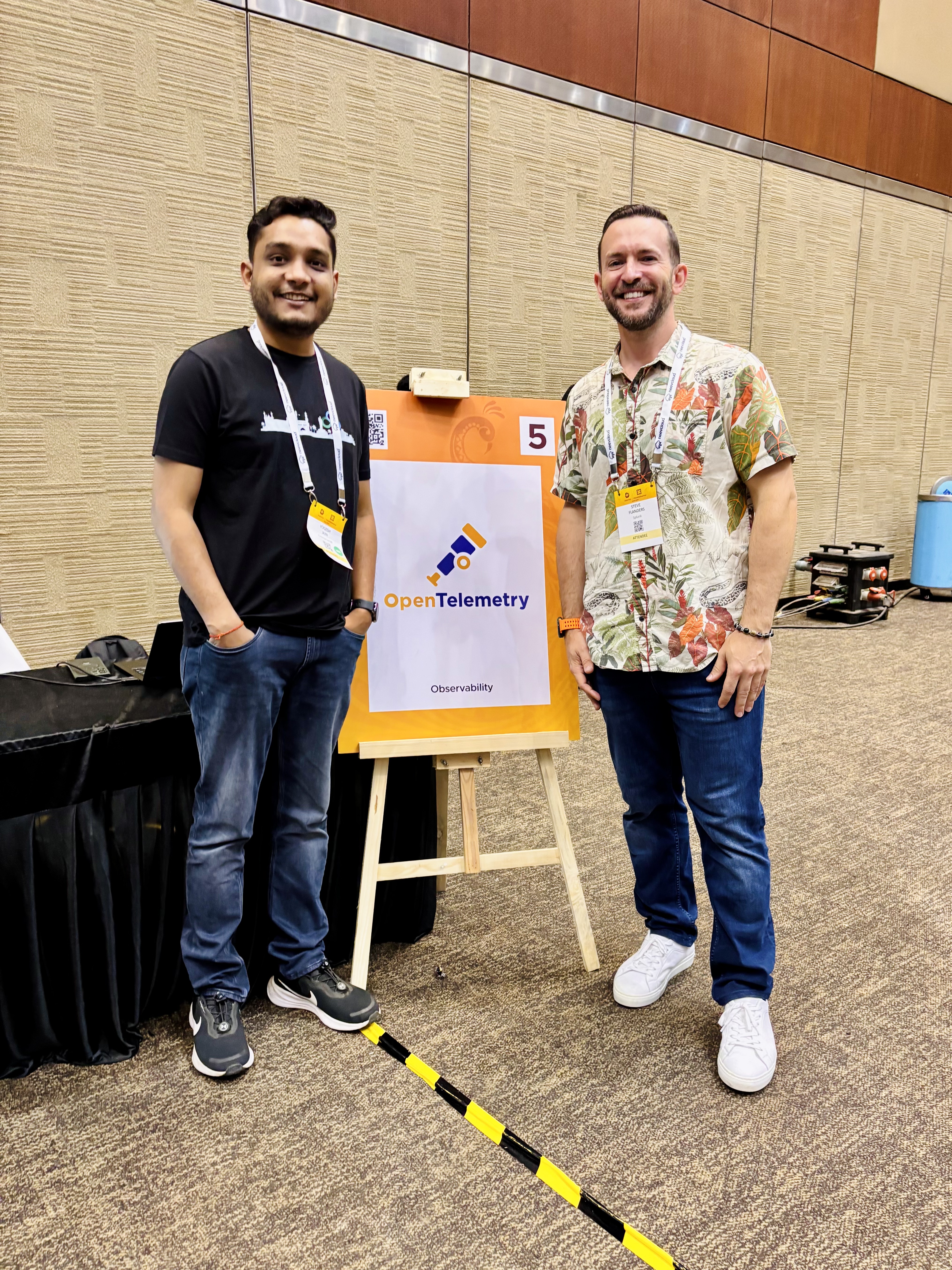 With Steve Opentelemetry maintainer