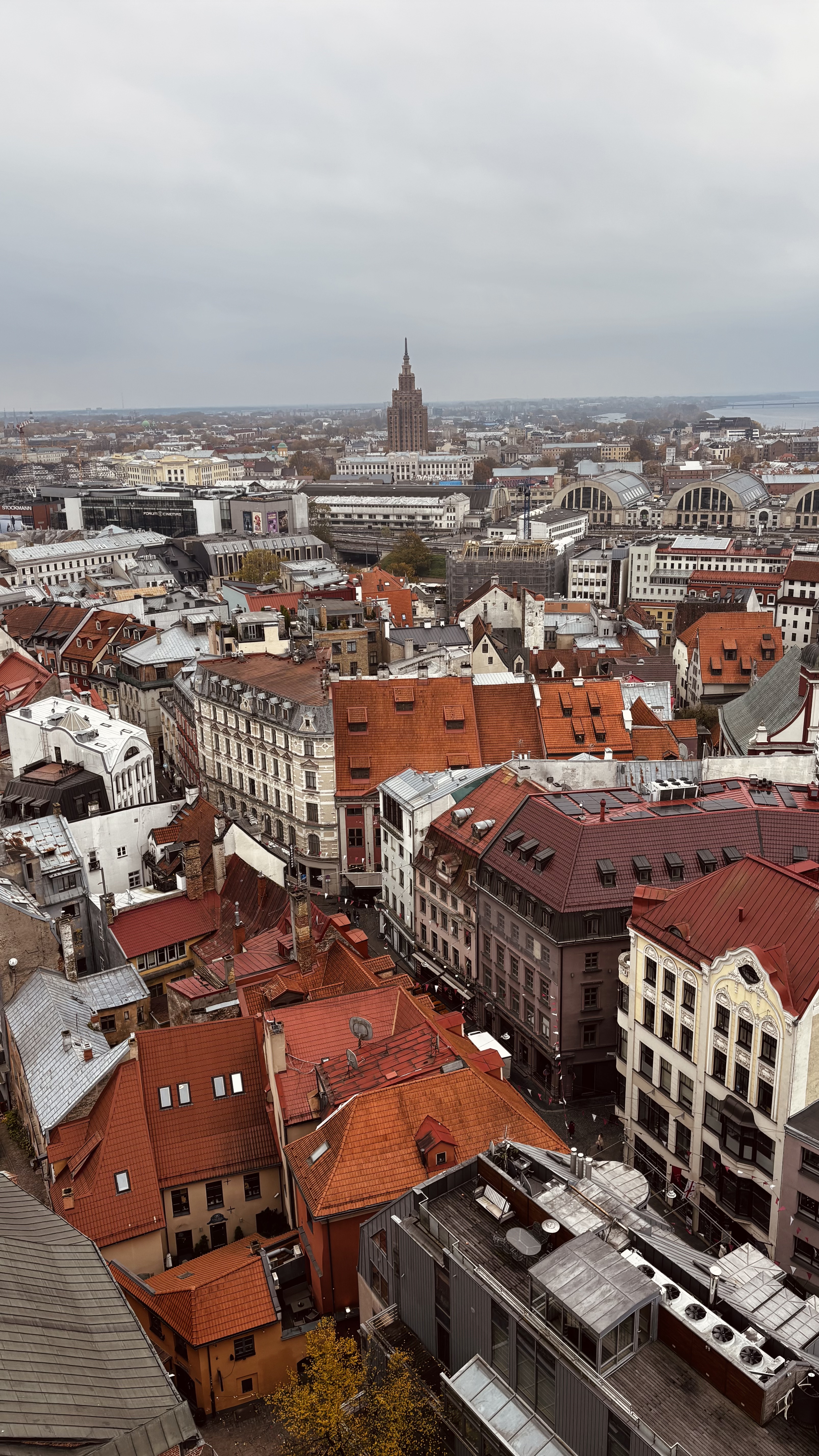 Riga city from the top