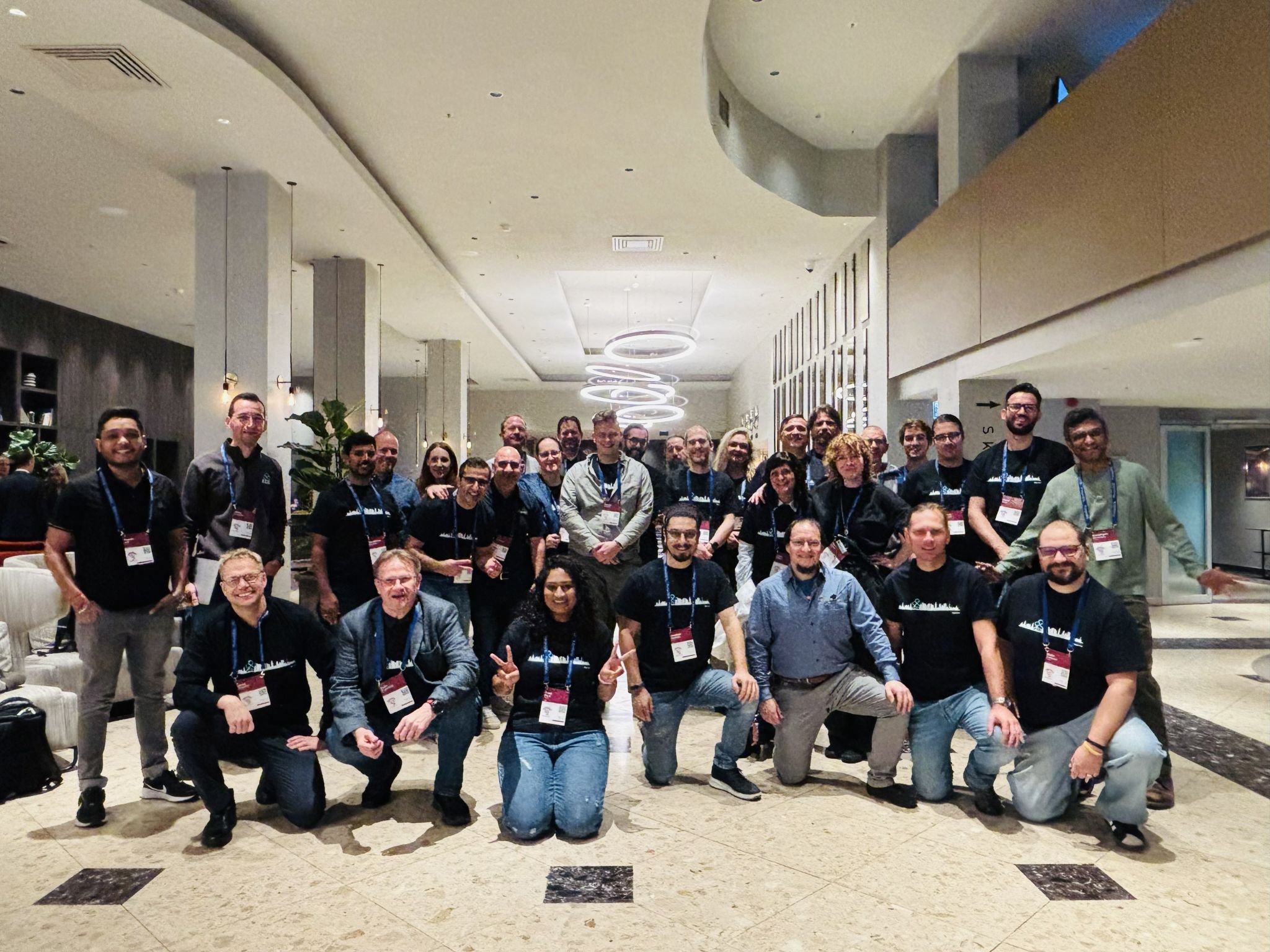 With my EDB Colleagues