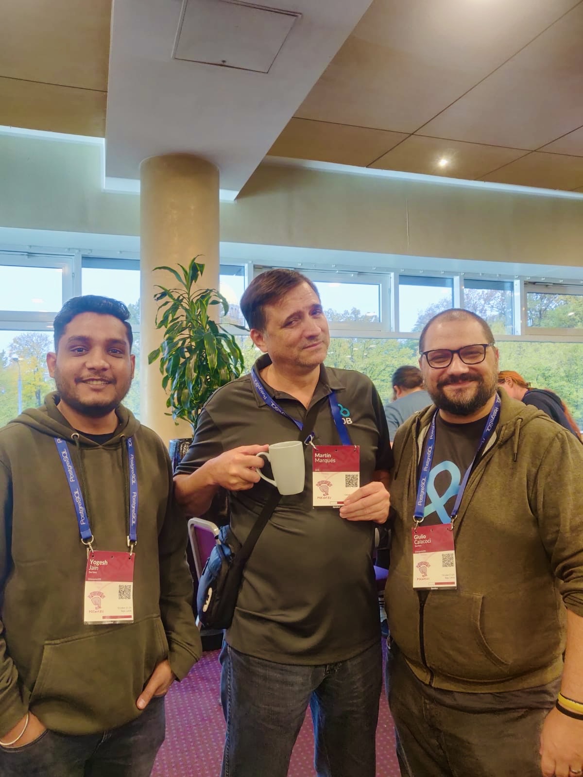 With my EDB Colleagues