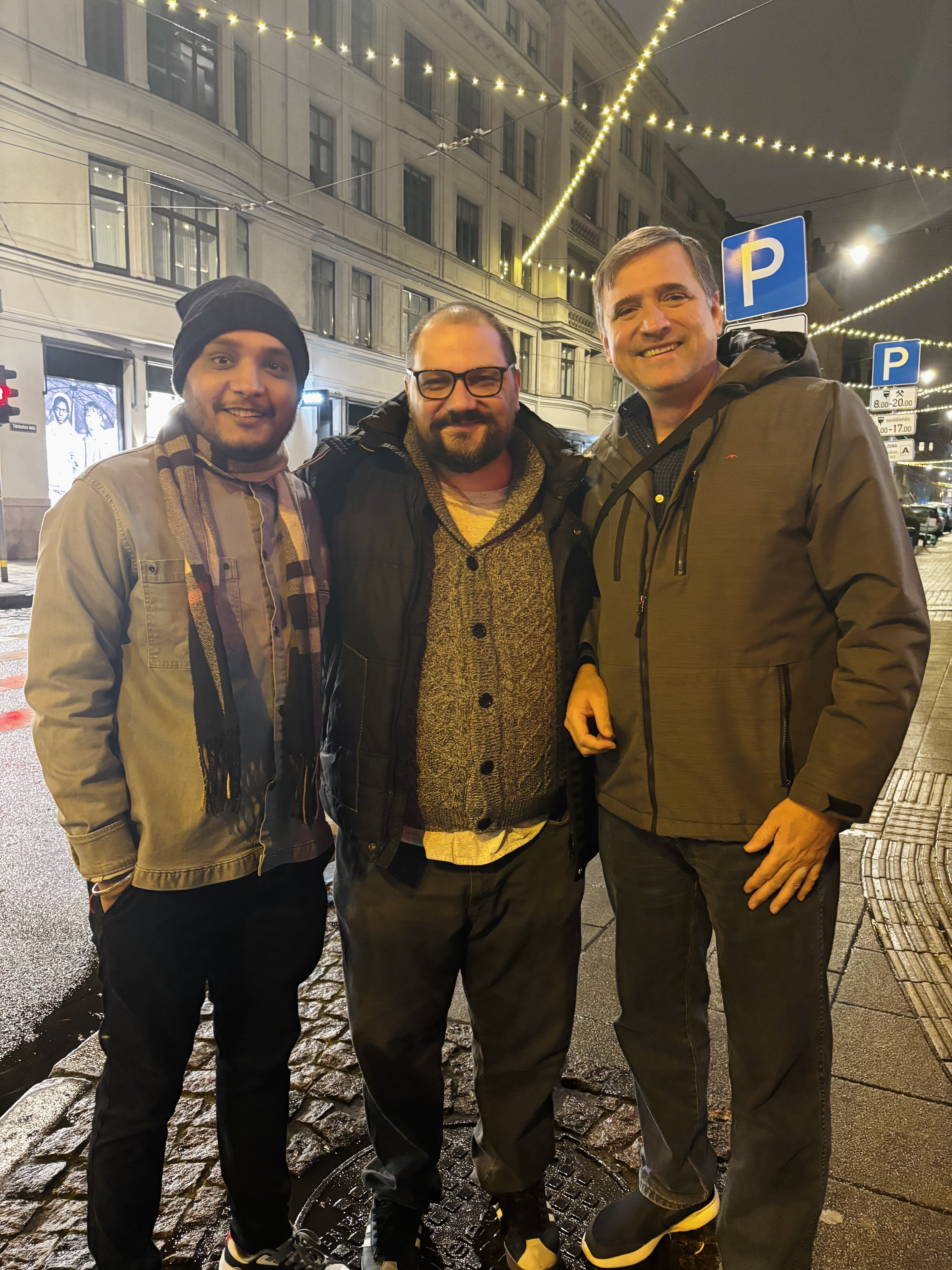 With my EDB Colleagues