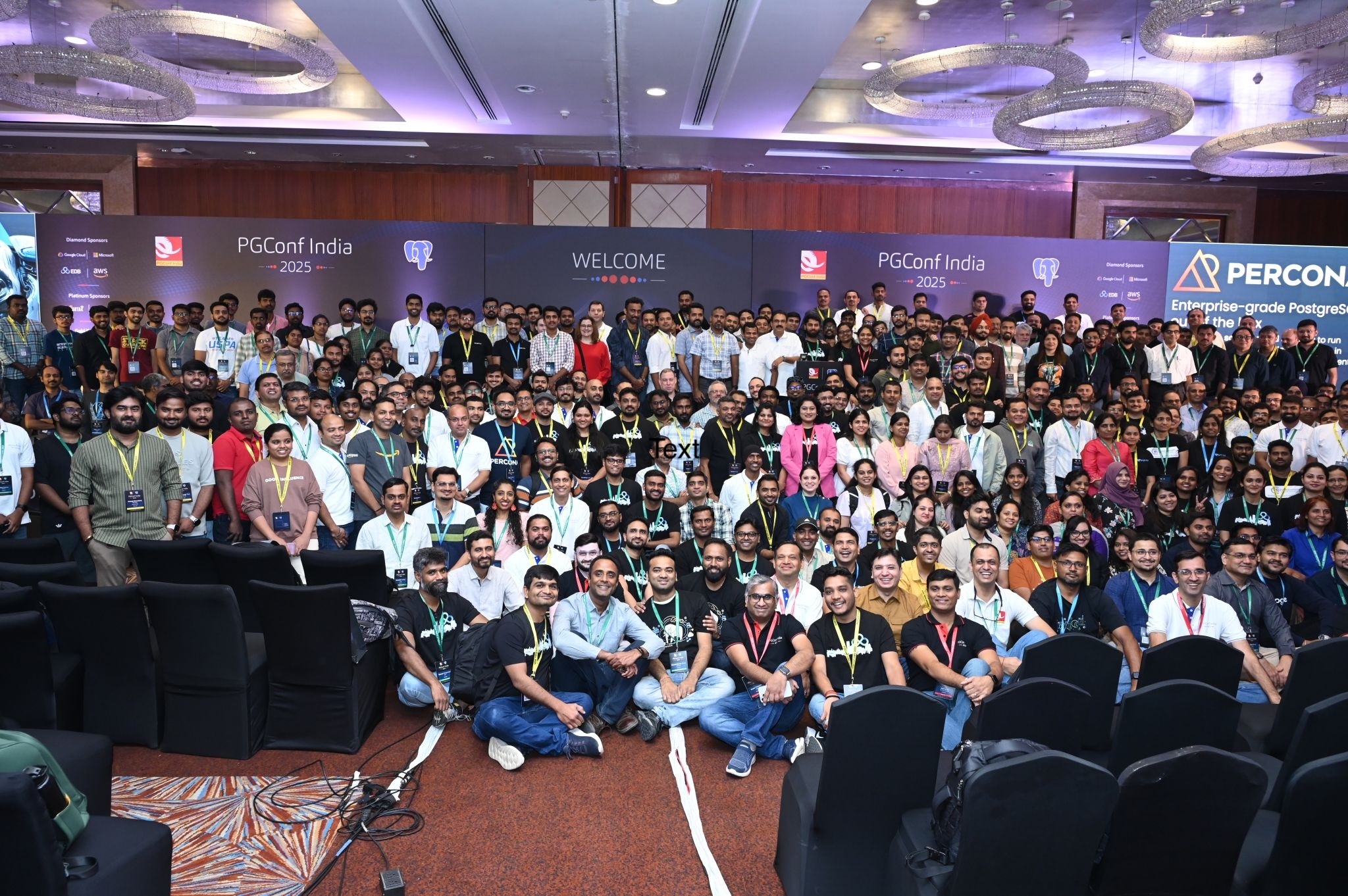 PGConf India 2025 Group Photo